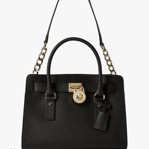 Michael Kors Hamilton Saffiano Satchel Handbag